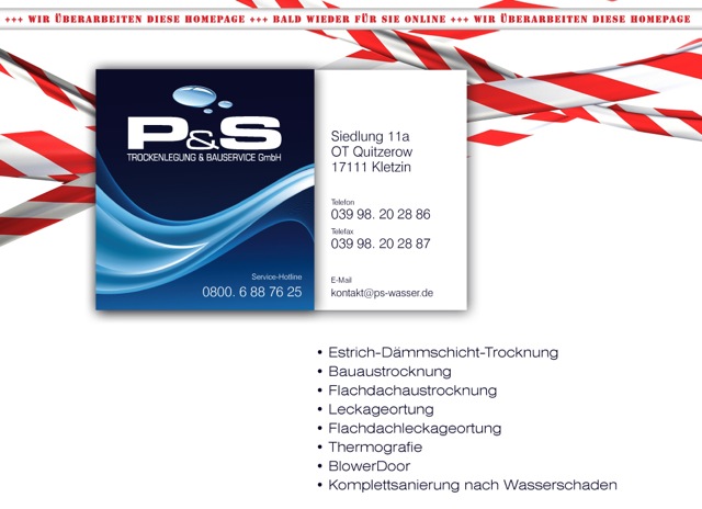 P&S Trockenlegungs- und Bauservice GmbH